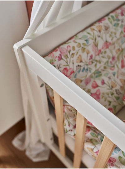 Kidscom Polymorphische Babywiege Swing Weiß mit Matratze
