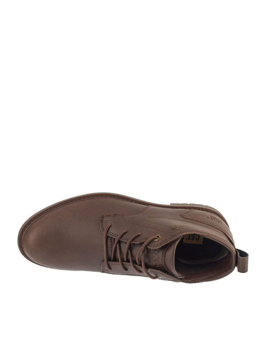 Staten Leather Brown Men's Boots