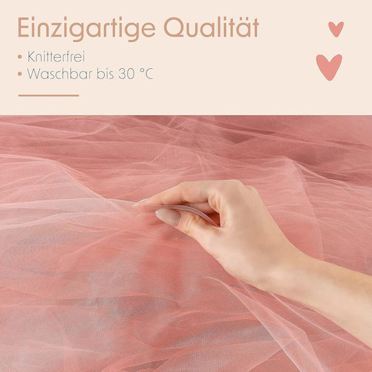 Lily Giant Princess Mosquito Net 230 X 60 X 1062 Cm Single & Double Bed Apricot