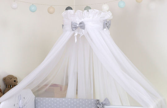Amy Room Mosquito Net Sky Bunny Gray