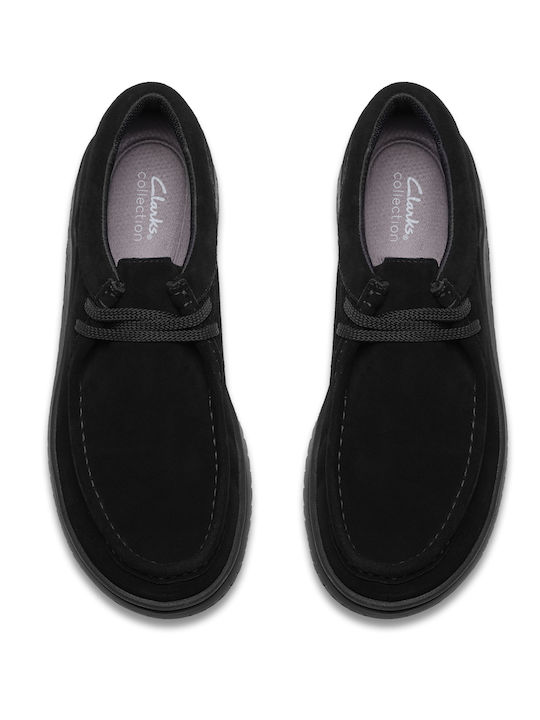 Suede Ανδρικά Μοκασίνια σε Μαύρο Χρώμα