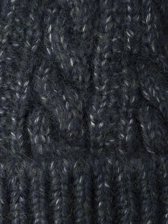 Beanie Beanie Knitted in Blue color