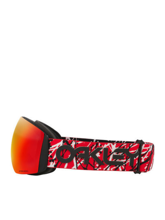 Oakley Snow Ски & Сноуборд Маска Детска Червен с Леща в Цвят Червен