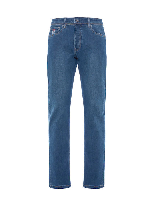 'roma' Men's Jeans Pants Blue Grigio
