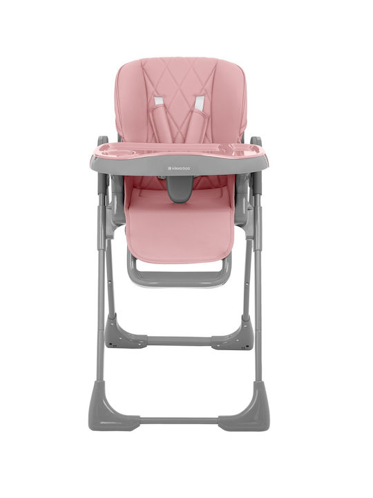 Kikka Boo Comfy Αναδιπλούμενο Καρεκλάκι Φαγητού με Ρυθμιζόμενο Ύψος Ροζ