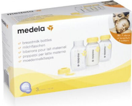 Medela Washable Breast Milk Storage Bottles 150ml 3 Pieces