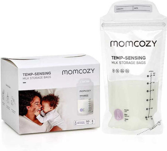 Momcozy Breast Milk Storage Bags 12x10cm. 180ml 50pcs