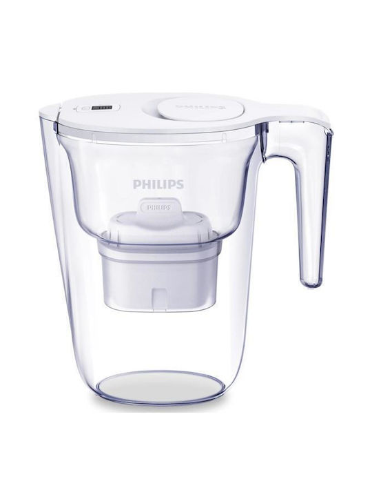 Philips Plastic Jug with Filter 2600ml 3pcs