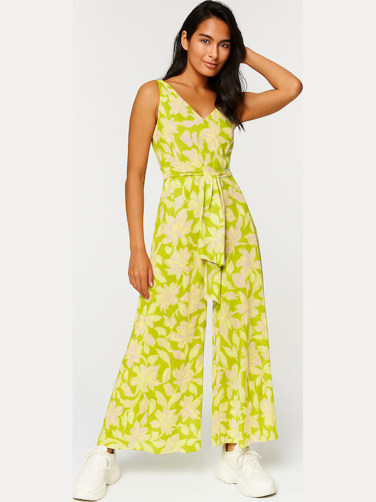 Women's One-piece Suit Yellow, Multicolor, Pastel