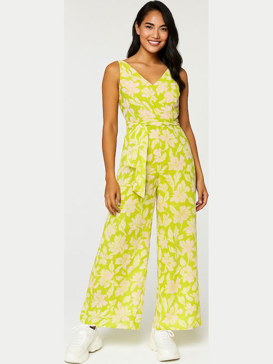 Women's One-piece Suit Yellow, Multicolor, Pastel