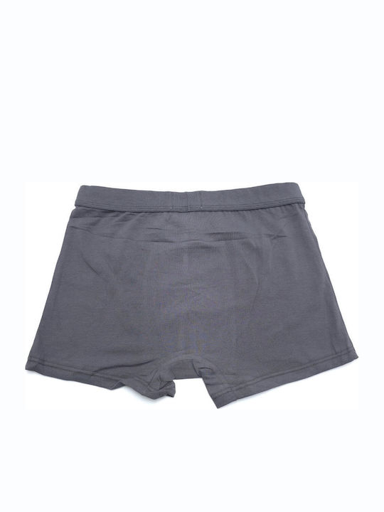 Herren Boxershorts Grau Anthrazit