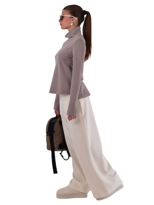 Women's Blouse Taupe