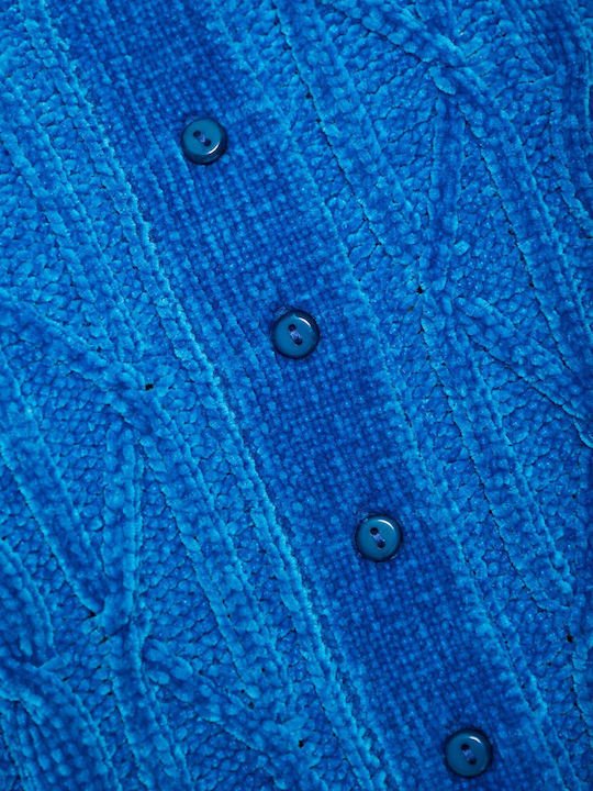 Women's Knitted Cardigan Blue