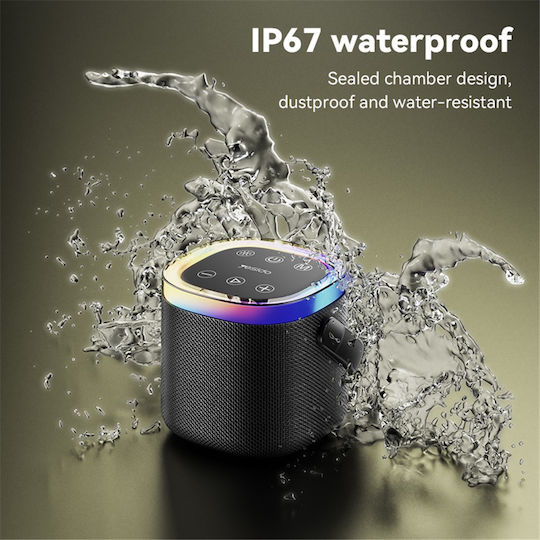 Yesido YSW25 Wasserdicht Bluetooth-Lautsprecher Schwarz
