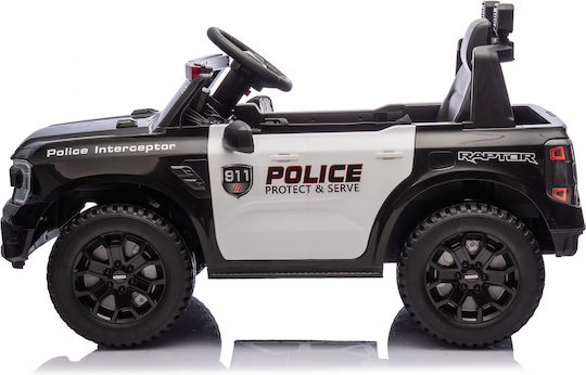 Ford Police Car Μονοθέσιο με Τηλεκοντρόλ Τύπου 12 Volt Μαύρο για 3+ Ετών