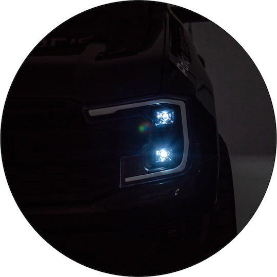 Ford Police Car Μονοθέσιο με Τηλεκοντρόλ Τύπου 12 Volt Μαύρο για 3+ Ετών
