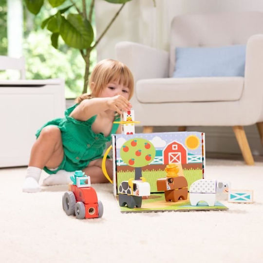 Melissa & Doug Τουβλάκια Blockables για 2+ Ετών 56τμχ