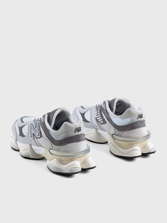 9060 Chunky Sneakers Rain Cloud / Castlerock / White