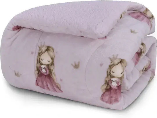 Borea Kids Duvet Cover Single Pink 160x220cm