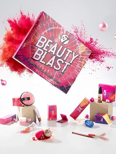 W7 Cosmetics Beauty Blast Палитра Грим Advent Calendar За Лице и Очи