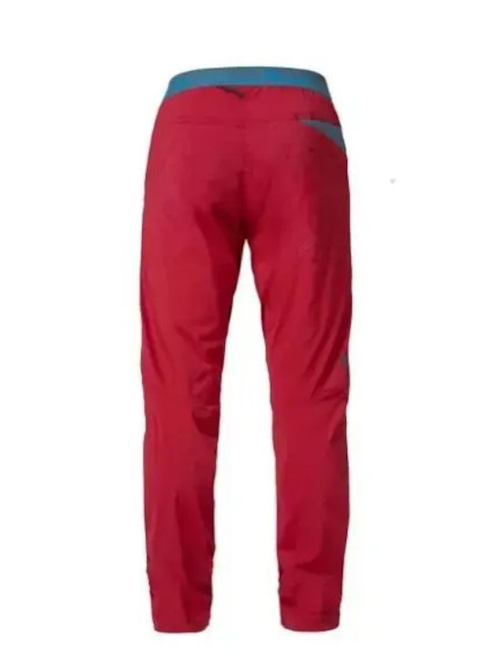 Rafiki Men's Hiking Long Trousers Red