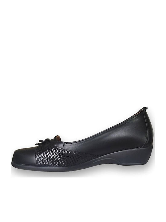 Anatomic Leather Ballerinas Black