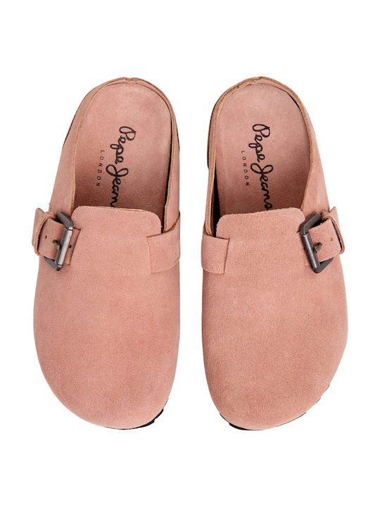 Pepe Jeans Damen Clogs Rosa