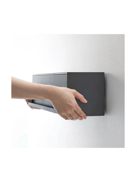Yamazaki Wall Mounted Storage Box Tower Bk
