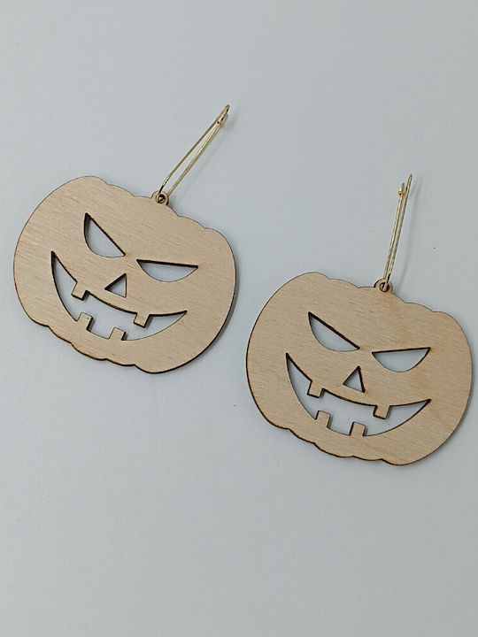 ToXylo Halloween Σκουλαρίκια Καφέ