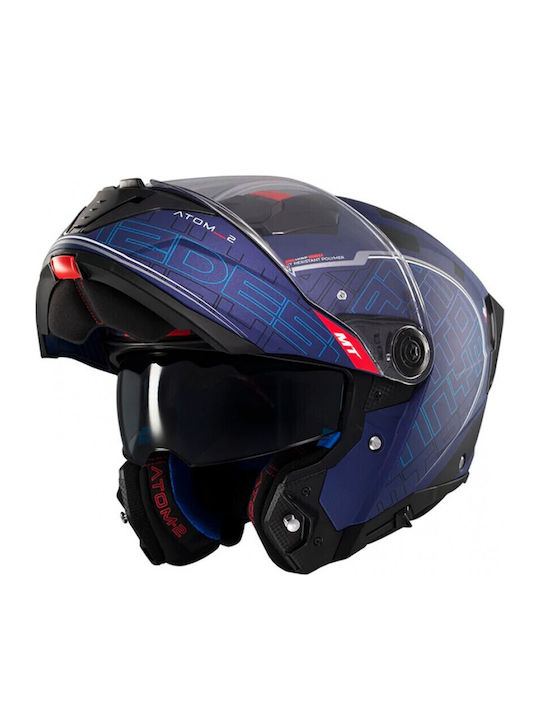 MT Atom 2 SV Flip-Up με Sun Visor ECE 22.06 MT Atom 2 SV Flip-Up με Sun Visor ECE 22.06