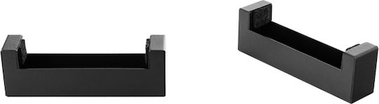 Bioethanol-Kamin Boden Stehend 120cm Box Schwarz