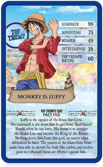 Επιτραπέζιο Παιχνίδι Top Trumps Specials: One Piece για 2-6 Παίκτες 6+ Ετών (EN) Winning Moves