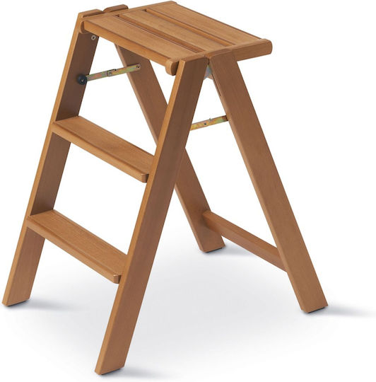Arredamenti Italia Scăunel scări Fier 3 trepte 43cm