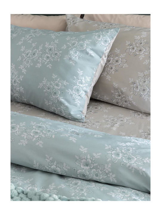 Palamaiki Set Cearșafuri Dublu 200x260cm. Fl6280 Multicolor 4buc
