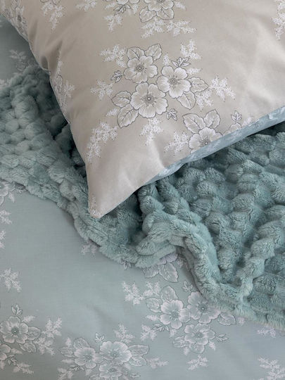 Palamaiki Set Cearșafuri Dublu 200x260cm. Fl6280 Multicolor 4buc