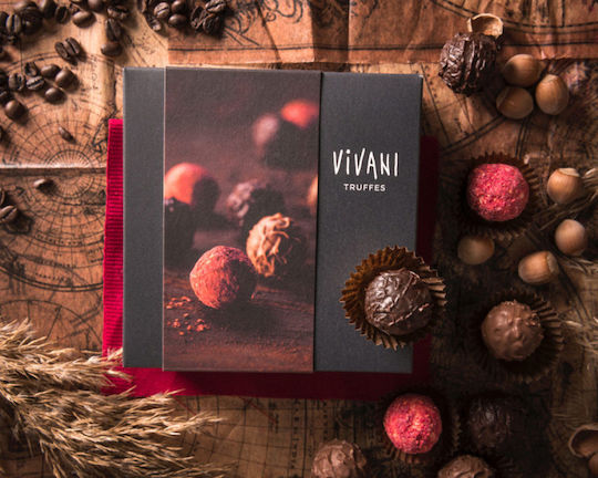 Vivani Milk Chocolate Bags Praline 100g