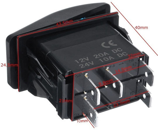 "front Differential Lock Switch Off-road Atv Ssv Quad"