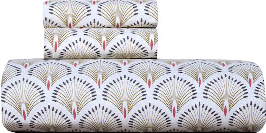 Kentia Комплект Плик за Завивка Памучен Кинг Сайз с 2 Калъфки 225x245 26