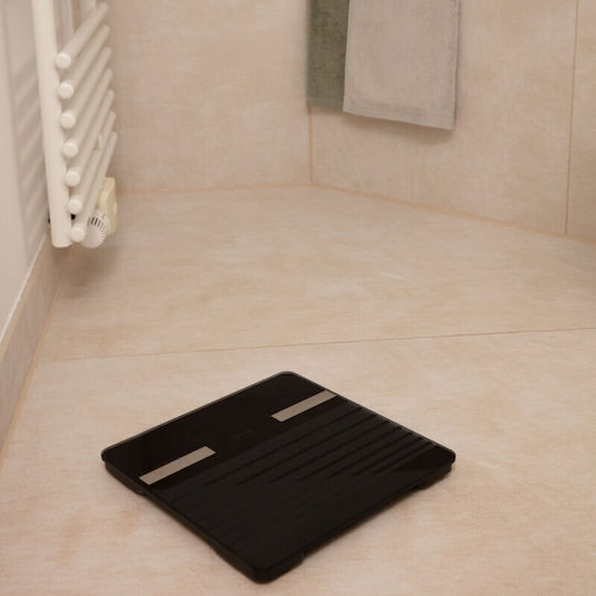 Beurer Smart Badezimmerwaage mit Bluetooth in Schwarz Farbe