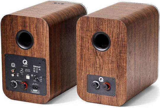 Q-Acoustics M20 Самоусилващи се тонколони 2 Брой шофьори 65W (Двойка) Walnut