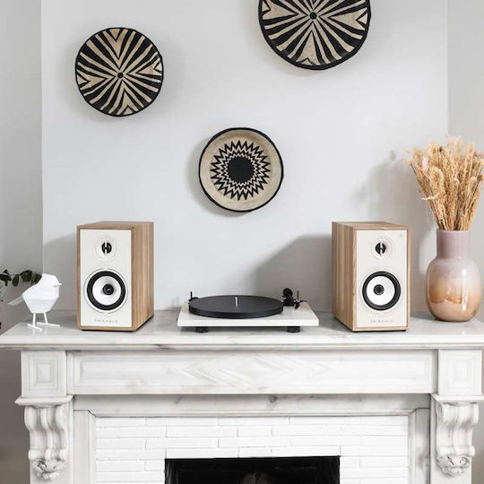 Triangle BR02 Connect Active Speaker 2 No of Drivers Beige (Pair)