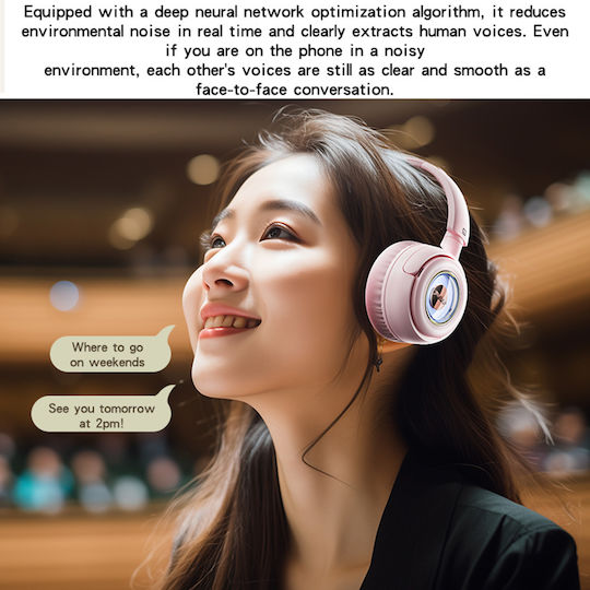 Yesido EP06 Wireless / Wired Over Ear Headphones Black