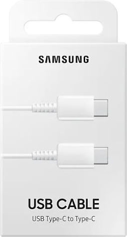 Samsung USB 2.0 Cable USB-C Male - USB-C 60W PD White 1m ep-da705bwegww