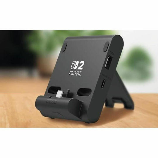 Hori Usb Playstand Βάση Φόρτισης για Switch OLED / Switch 2 Μαύρη