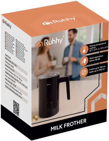 Ruhhy Device for Hot & Cold Milk Froth with Non-stick Coating 160ml