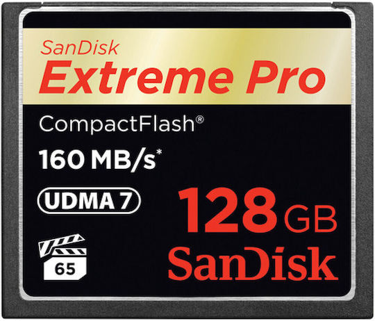 Sandisk Extreme Pro CompactFlash 128GB 160MB/s