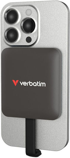 Verbatim Snapback Magnetic USB-C Hard Disk Extern SSD 512GB 2.5" Mocha Metalizat
