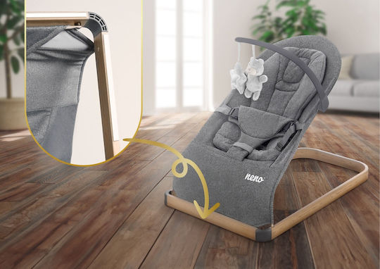 Neno Leagăn Manual Pentru Bebeluşi Gri Pentru Copii Până La 9kg