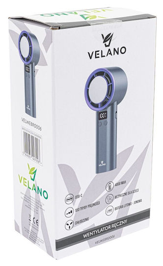 Portable Fan Velano Velwebr0006