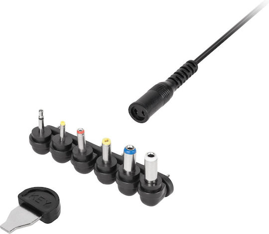 DM Pro Universal Power Adapter Adjustable Voltage 9 with Power 24W with Plug Set (DM-9241MA)